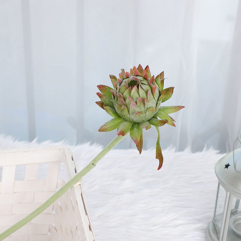 Lot de 24 tiges d'artichaut en soie pour arrangement floral artificiel d'automne