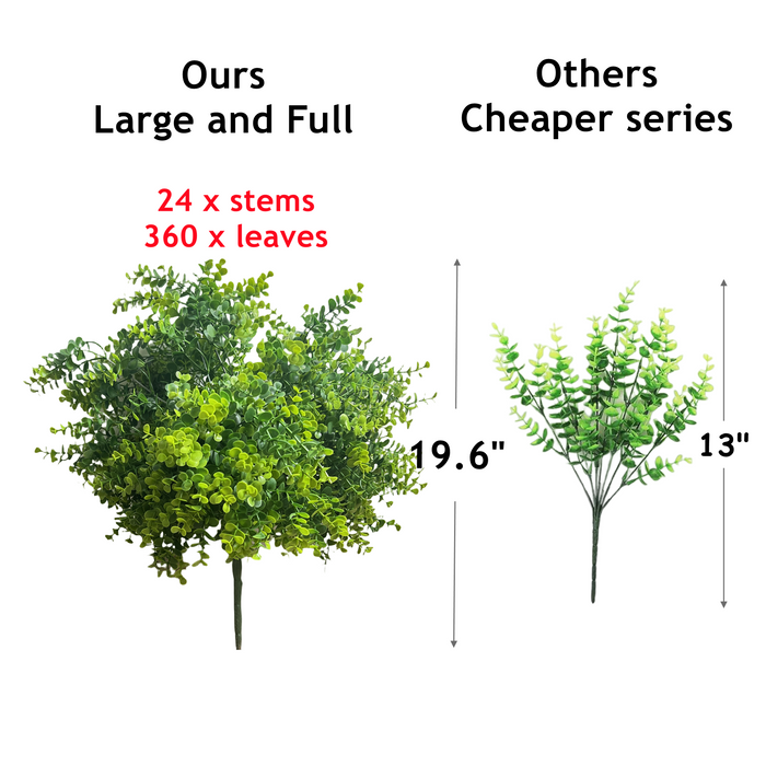 Bulk Exclusive 20 inches Tall Boxwood Bush UV Resistant Plants for Outdoor Privacy Wholesale