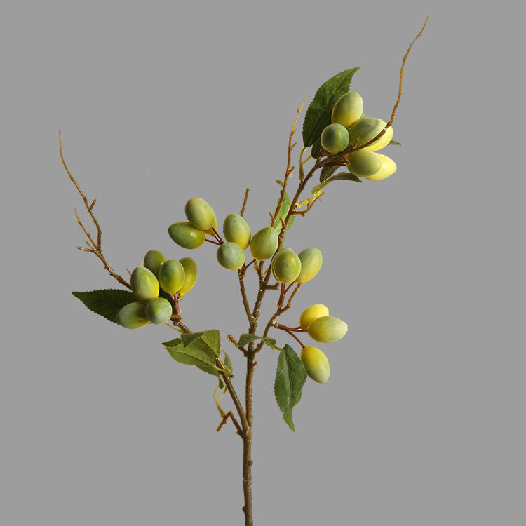 Bulk 31" Extra Long Olive Fruit Branches Artificial Tree Plants Immerse in Nature Wholesale