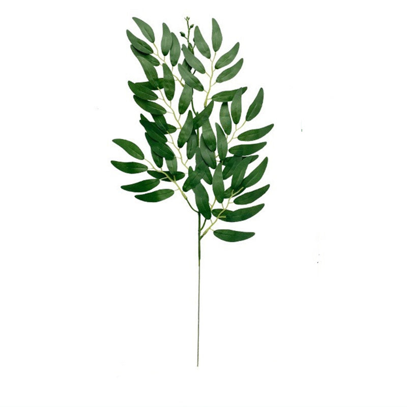 Bulk Artificial Greenery Stems Silk Greenery Leaves Branches for DIY Wedding Arch Bouquet Vase Filler Table Centerpieces Home Decor Wholesale