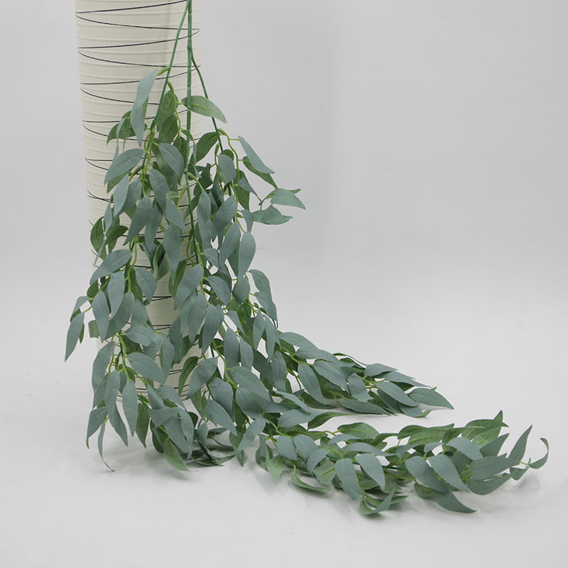 Bulk 39" Realistic Artificial Hanging Willow Leaf Twig Vines for Decoration Wholesale