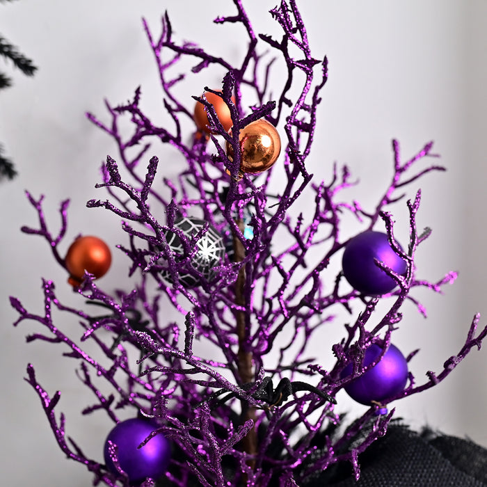 Bulk Halloween Potted Tree Ball Ornaments Halloween Decoration Wholesale