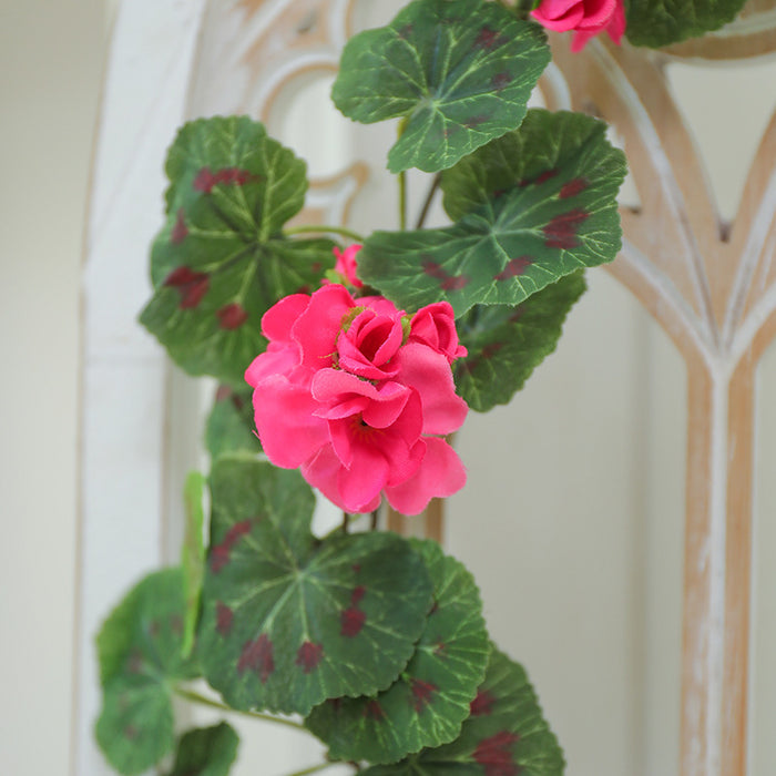 Bulk 6FT Artificial Begonia Garland Flowers for Mirror Wholesale