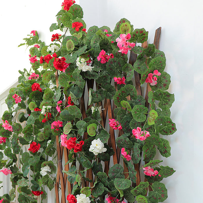 Bulk 6FT Artificial Begonia Garland Flowers for Mirror Wholesale