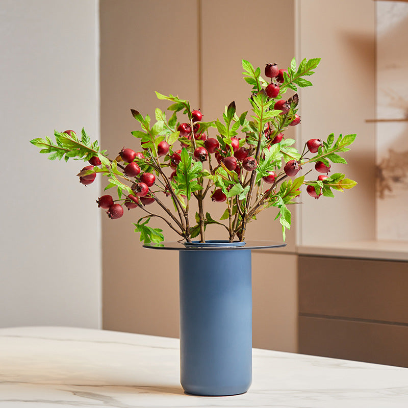 Bulk Exclusive 24" Hawthorn Stems Spray Artificial Fruits Branches Wholesale