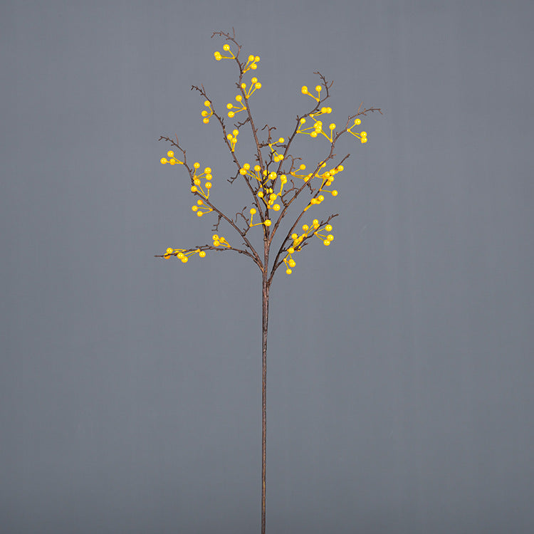 Bulk 43" Extra Long Holly Berries Stems Artificial Fruit Stems Wholesale