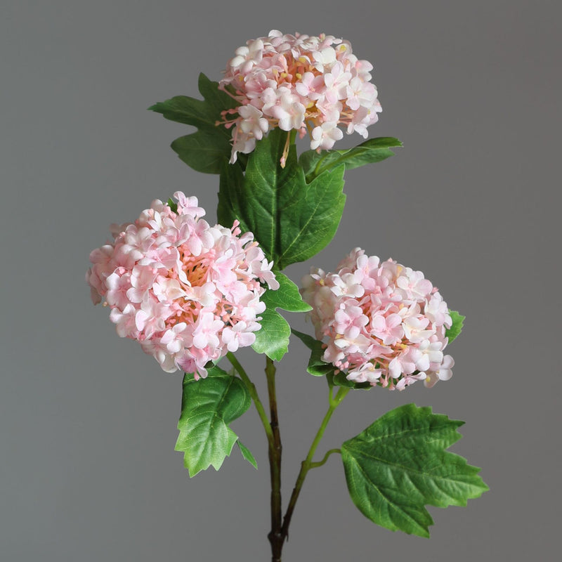 Bulk 2pcs 32" Hydrangea Spray Branches Stems with 3 Flower Heads Wholesale