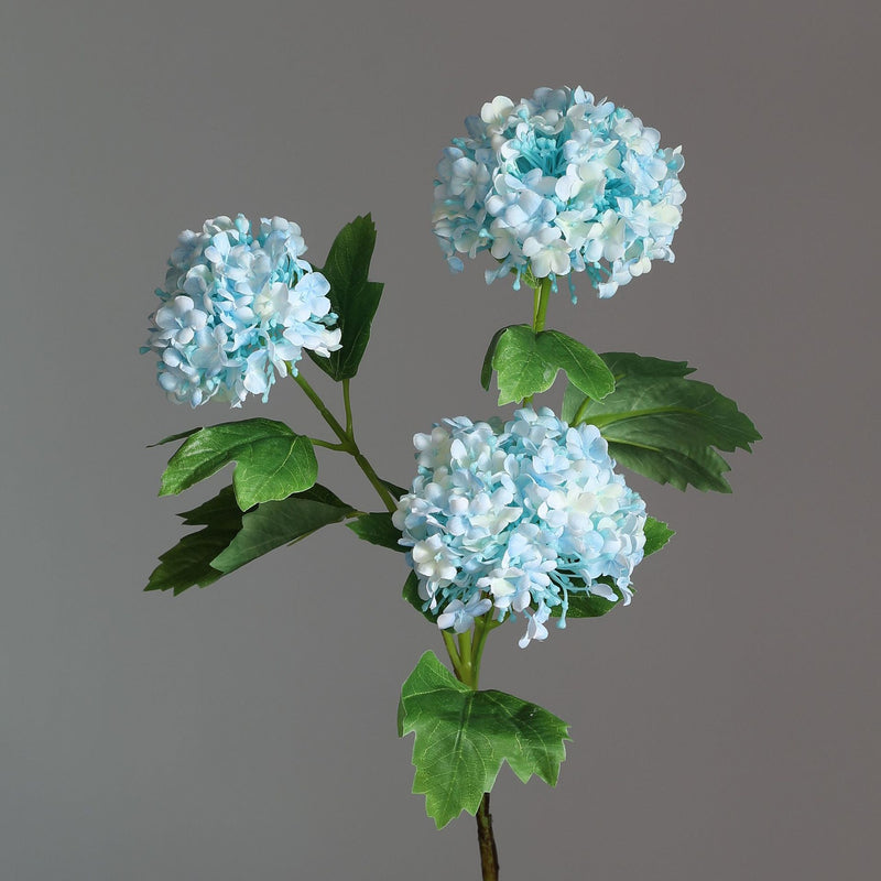 Bulk 2pcs 32" Hydrangea Spray Branches Stems with 3 Flower Heads Wholesale