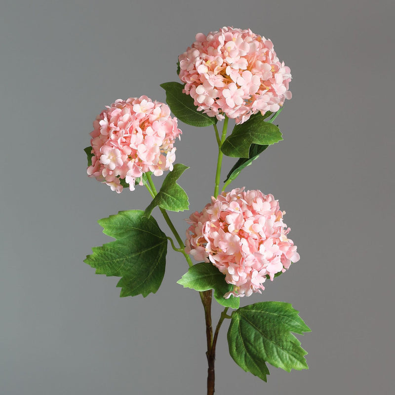 Bulk 2pcs 32" Hydrangea Spray Branches Stems with 3 Flower Heads Wholesale