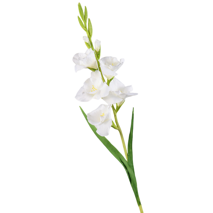 Bulk 35 inches Tall Extra Gladiolus Stem Faux Spring Silk Flowers Wholesale