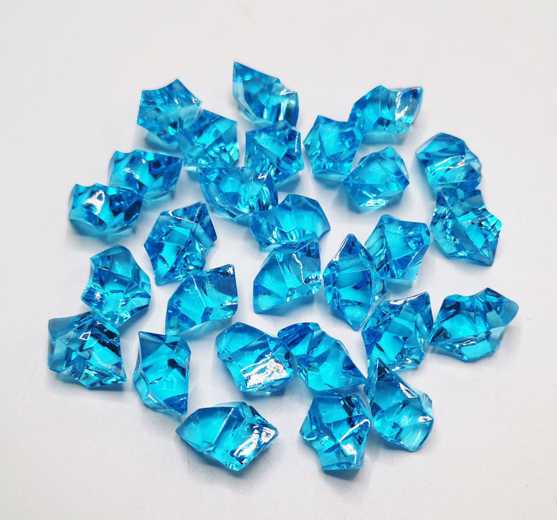 Bulk 250Pcs Vase Filler Crystal Crushed Ice Cubes Christmas Arrangements Wholesale