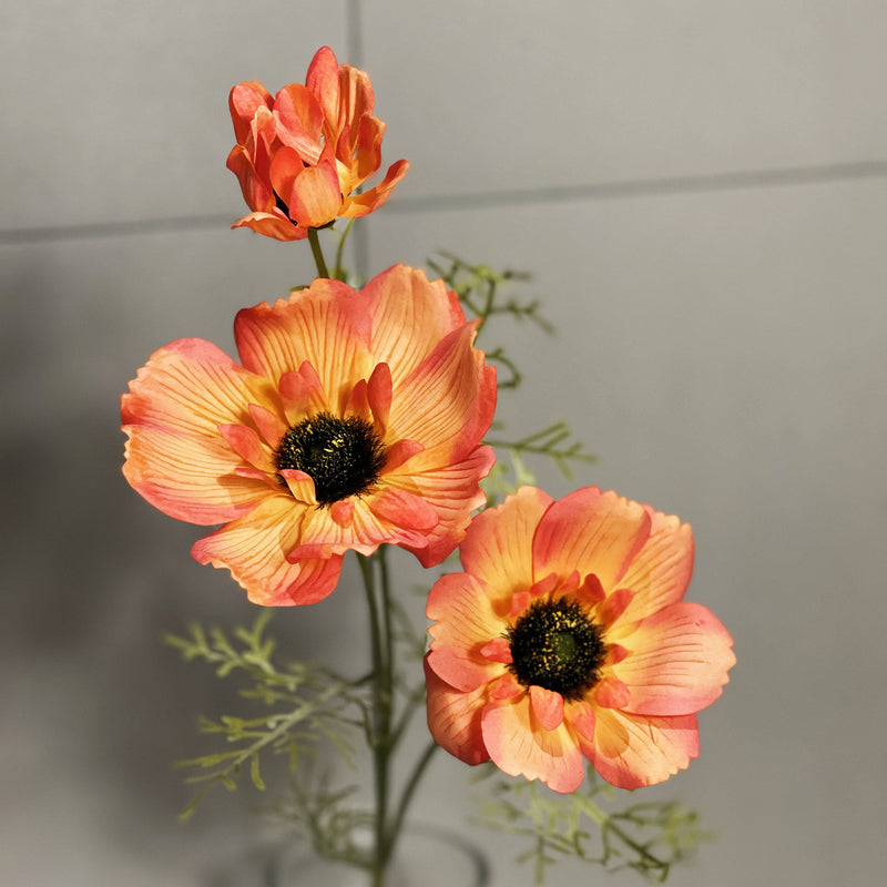 Bulk Exclusive Large Daisy Cosmos Stems Real Touch Flowers Wholesale