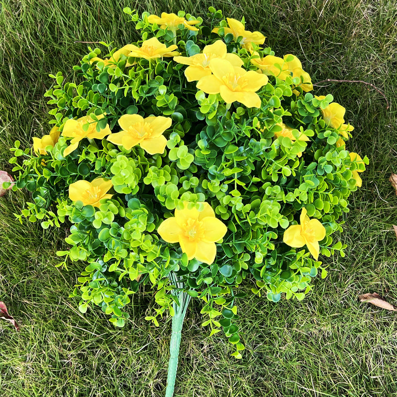 Bulk 19" Large Outside Flowers Daffodils Bush Spring Flowers Foliage for Outdoors Wholesale