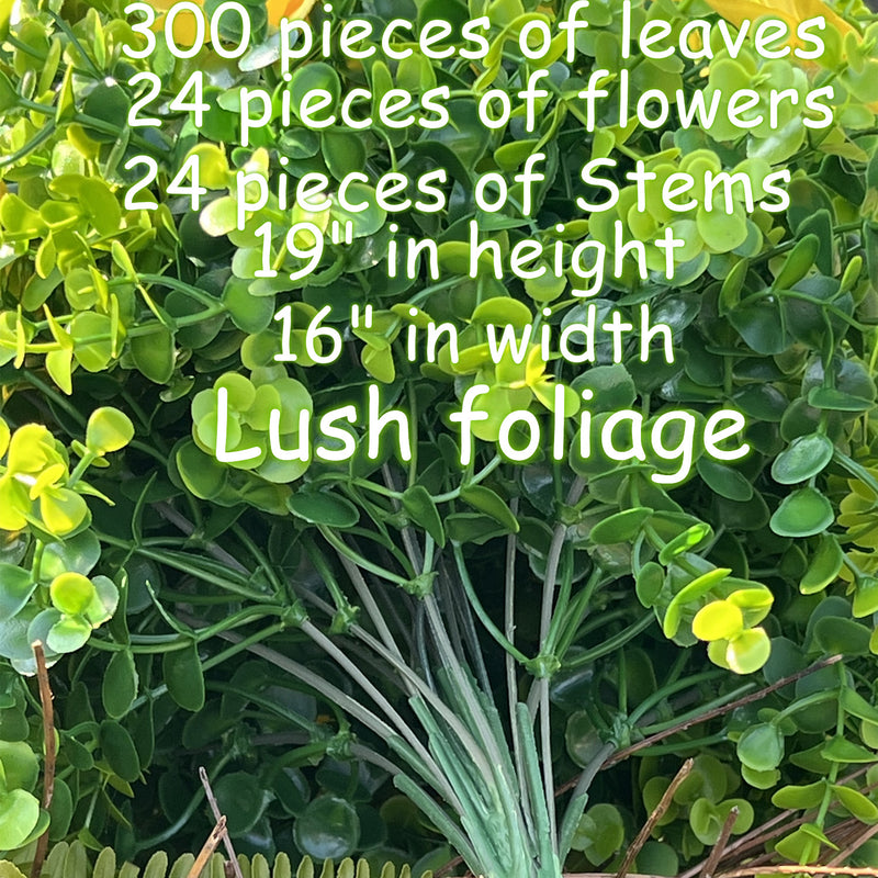 Bulk 19" Large Outside Flowers Daffodils Bush Spring Flowers Foliage for Outdoors Wholesale