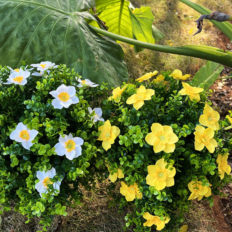 Bulk 19" Large Outside Flowers Daffodils Bush Spring Flowers Foliage for Outdoors Wholesale