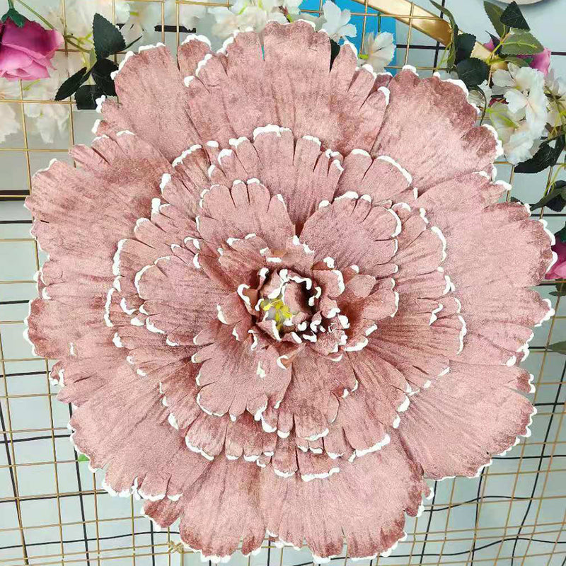 Fleurs de pivoine géantes artificielles en soie en vrac pour mariage, centre commercial, boutique en gros