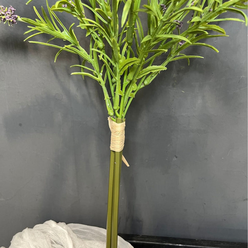 Bulk 19" Faux Lavender Bouquet Artificial Lavender Flowers Wholesale