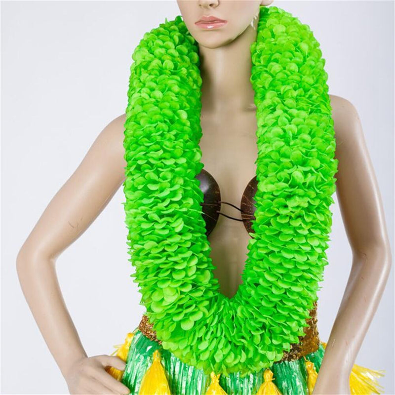 Bulk 3 Sizes Leis for Men Women And Children Garland Tropical Floral Accessories for Hawaiian Luau Party Wholesale
