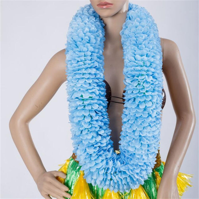 Bulk 3 Sizes Leis for Men Women And Children Garland Tropical Floral Accessories for Hawaiian Luau Party Wholesale