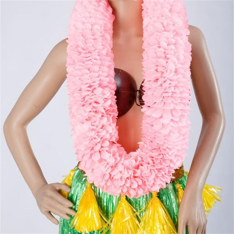 Bulk 3 Sizes Leis for Men Women And Children Garland Tropical Floral Accessories for Hawaiian Luau Party Wholesale