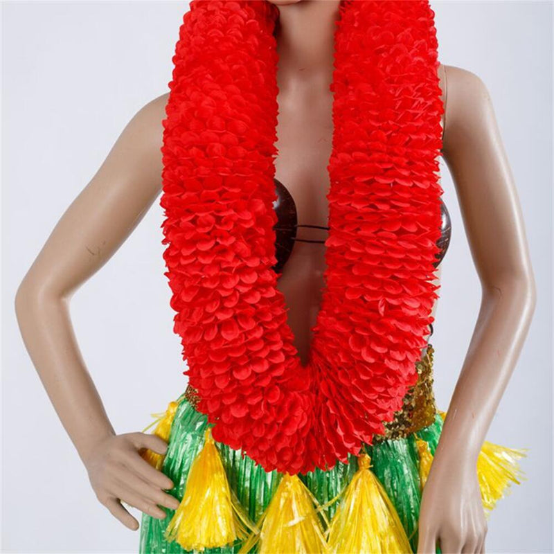 Bulk 3 Sizes Leis for Men Women And Children Garland Tropical Floral Accessories for Hawaiian Luau Party Wholesale