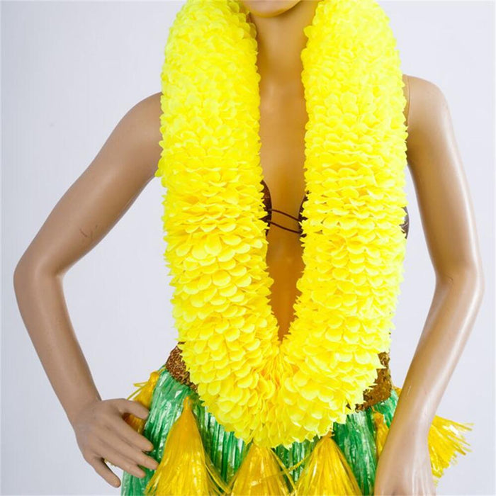 Bulk 3 Sizes Leis for Men Women And Children Garland Tropical Floral Accessories for Hawaiian Luau Party Wholesale