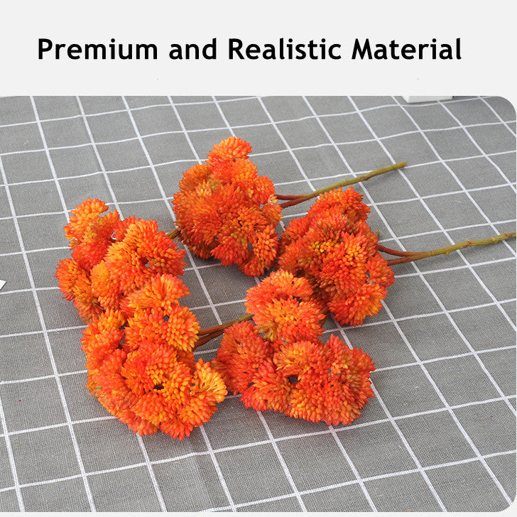 Liquidation en vrac 13 couleurs 8" Tiges de plantes succulentes Pick Plantes artificielles réalistes Vente en gros