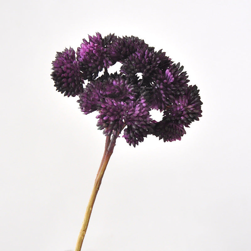 artificial purple succulents Clearance Bulk 13 Colors 8" Succulents Stems Pick Lifelike Plants Arti — Artificialmerch