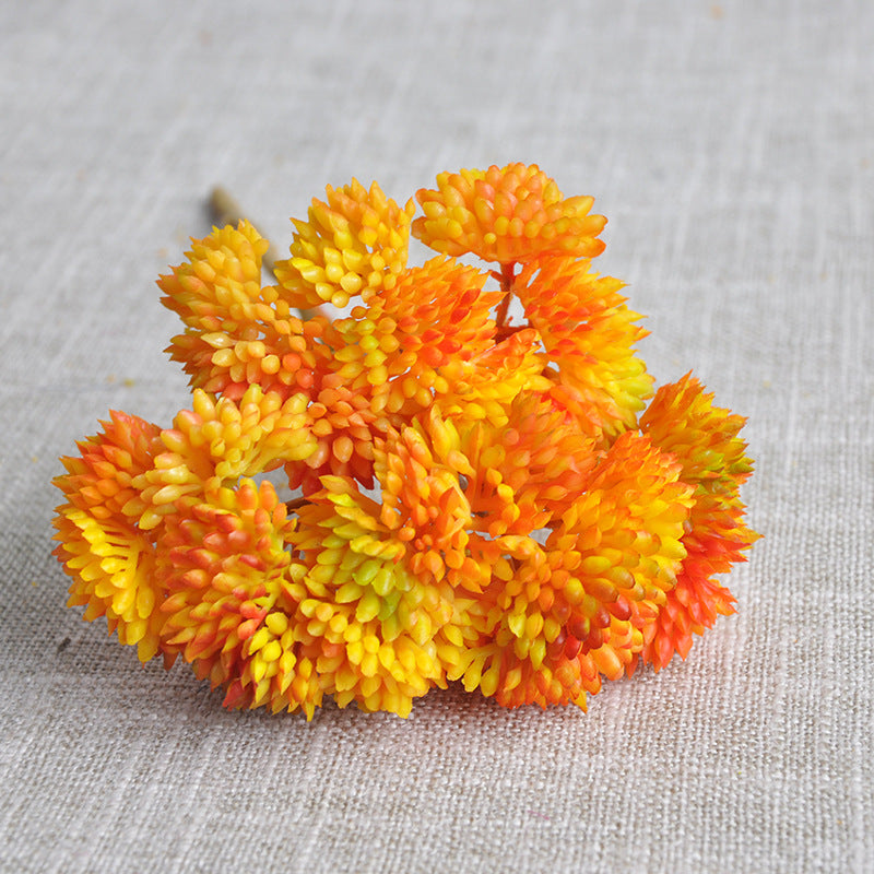 Liquidation en vrac 13 couleurs 8" Tiges de plantes succulentes Pick Plantes artificielles réalistes Vente en gros