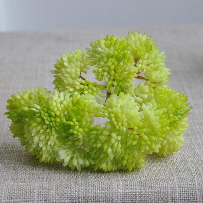 Liquidation en vrac 13 couleurs 8" Tiges de plantes succulentes Pick Plantes artificielles réalistes Vente en gros