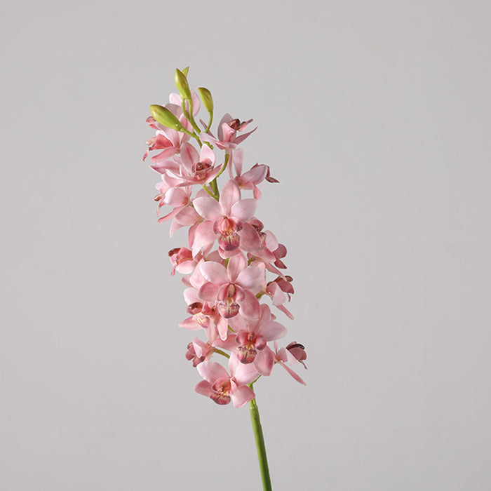 Bulk 30 inches Tall Cymbidium Stems Artificial Spring Flowers Wholesale