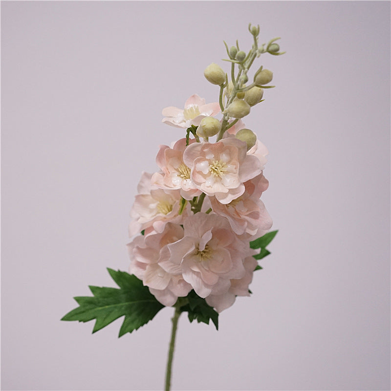 Premium 28.3" Real Touch Delphinium - Lifelike Floral Arrangements for Weddings & Home Decor