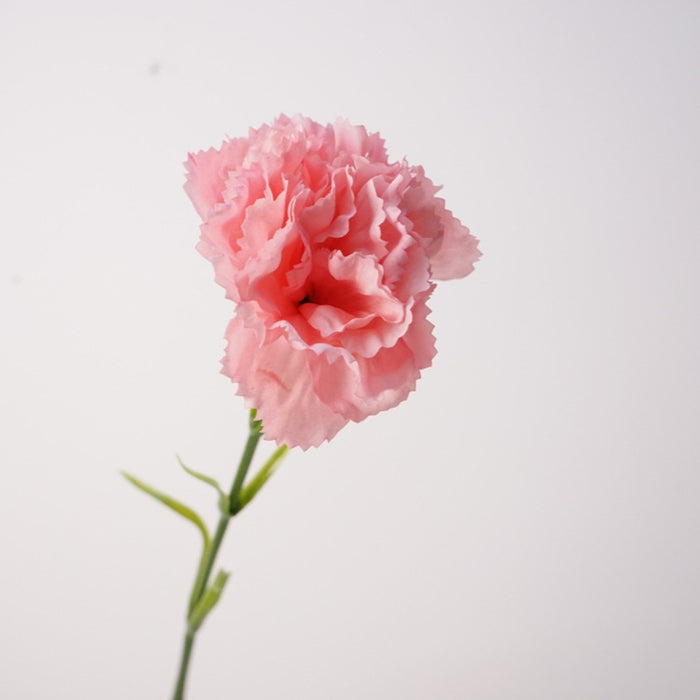 Premium 19.6" Real Touch Carnations - Lifelike Silk Floral Arrangements for Weddings & Home Decor