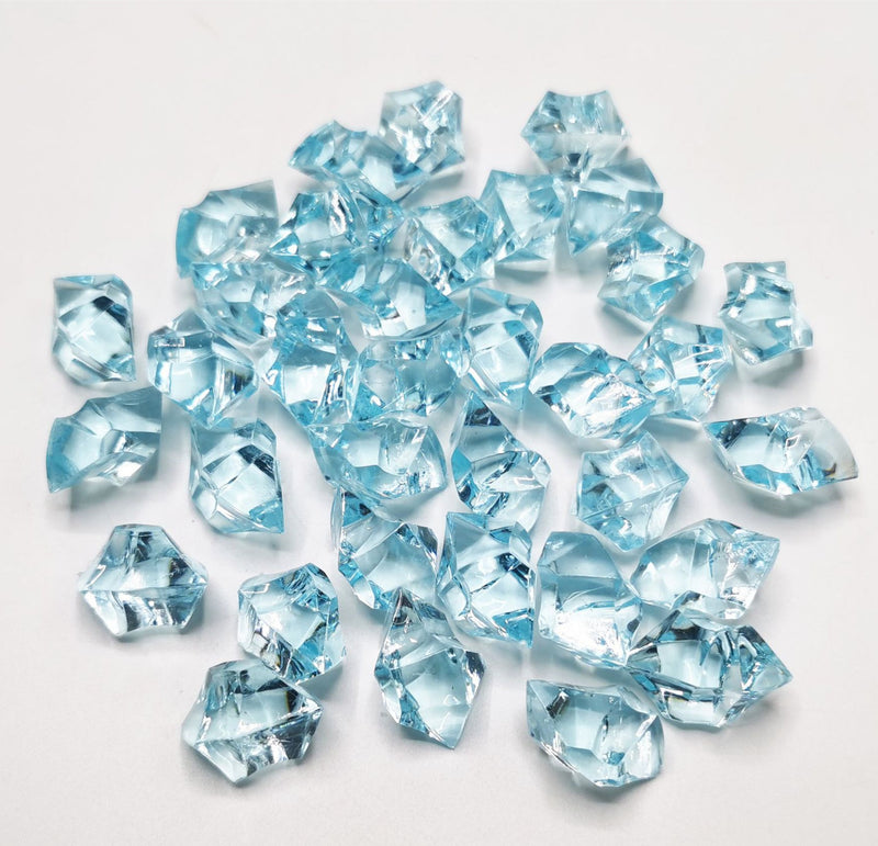 Bulk 250Pcs Vase Filler Crystal Crushed Ice Cubes Christmas Arrangements Wholesale