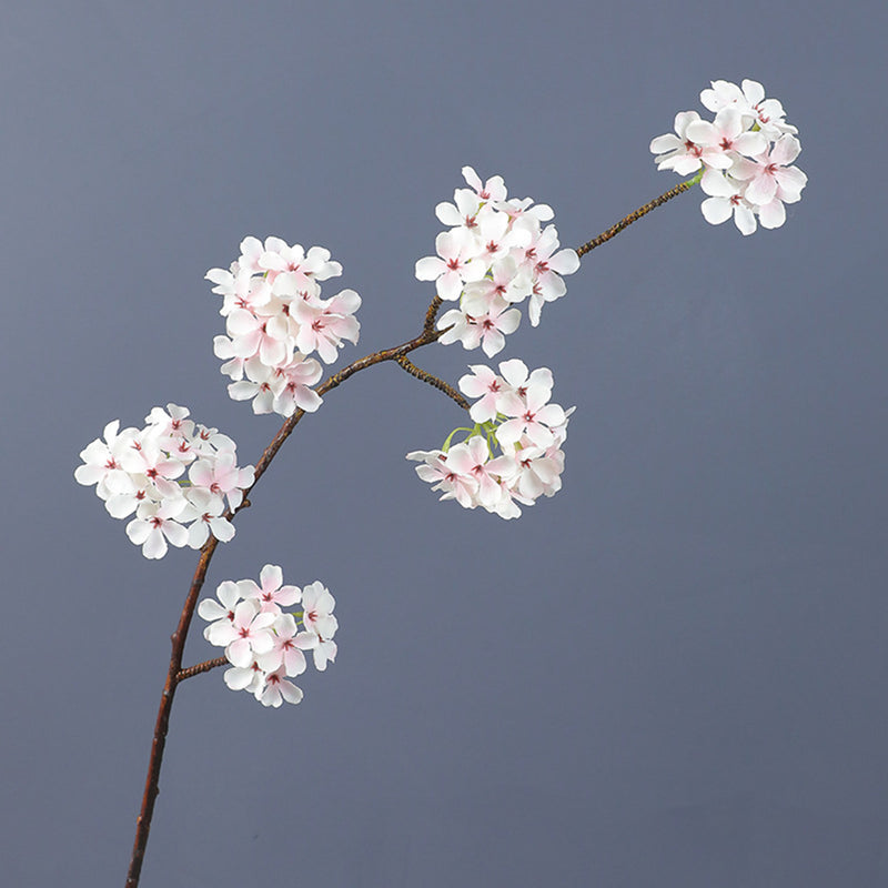 Bulk 35" Extra Long Pear Blossom Stems Artificial Spring Silk Flowers Wholesale