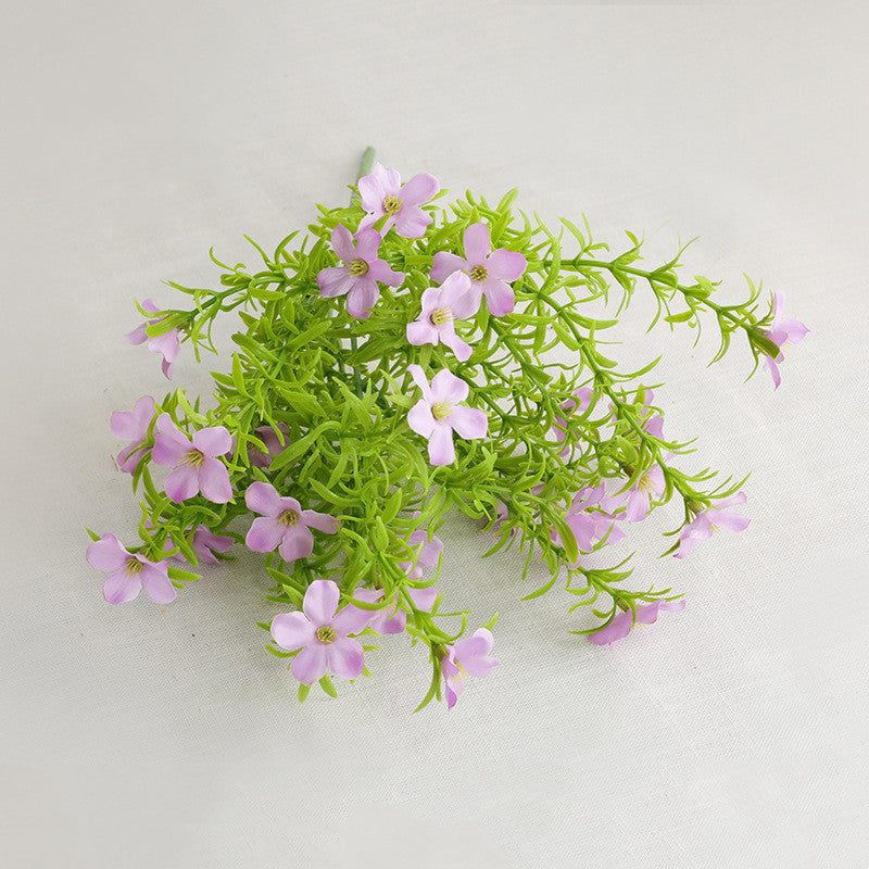 Bulk 11" UV-Resistant Artificial Wildflowers Bush for Outdoor Decor Wholesale