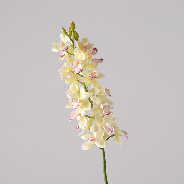 Bulk 30 inches Tall Cymbidium Stems Artificial Spring Flowers Wholesale