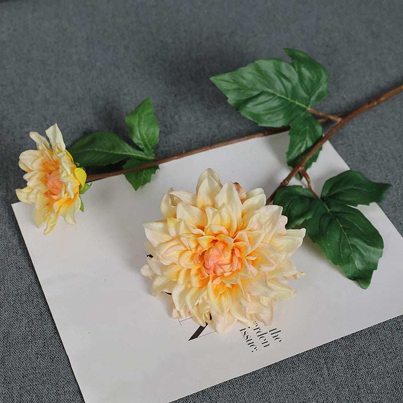 Tiges de dahlia en vrac Arrangements floraux Événements floraux artificiels Vente en gros 