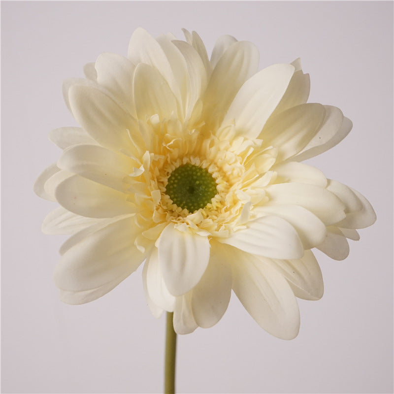 Premium 25.5" Real Touch Gerbera Daisy Stems - Lifelike Silk Floral Arrangements for Weddings & Home Decor