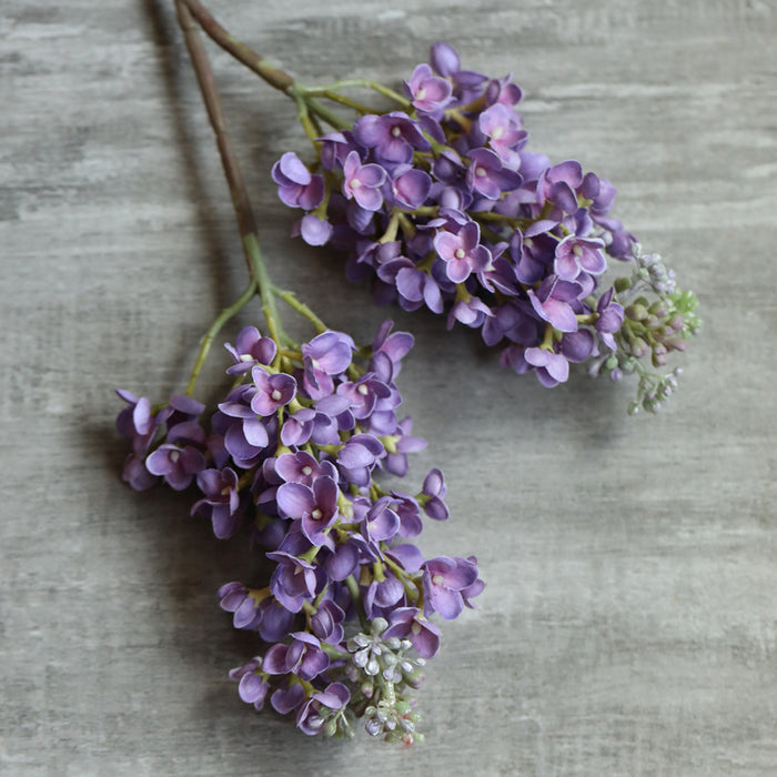 Bulk 25" Long Lilac Stems Silk Flowers Centerpieces Wedding Decorations Wholesale