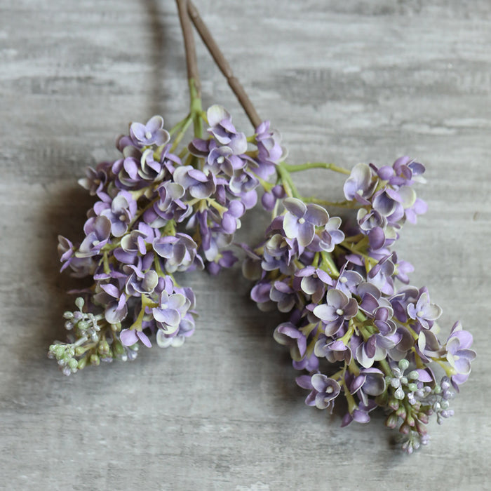 Bulk 25" Long Lilac Stems Silk Flowers Centerpieces Wedding Decorations Wholesale
