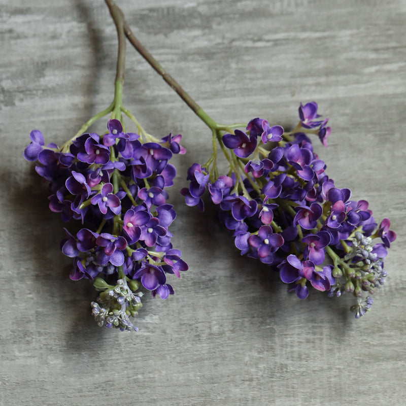 Bulk 25" Long Lilac Stems Spray Real Touch Flowers Wholesale