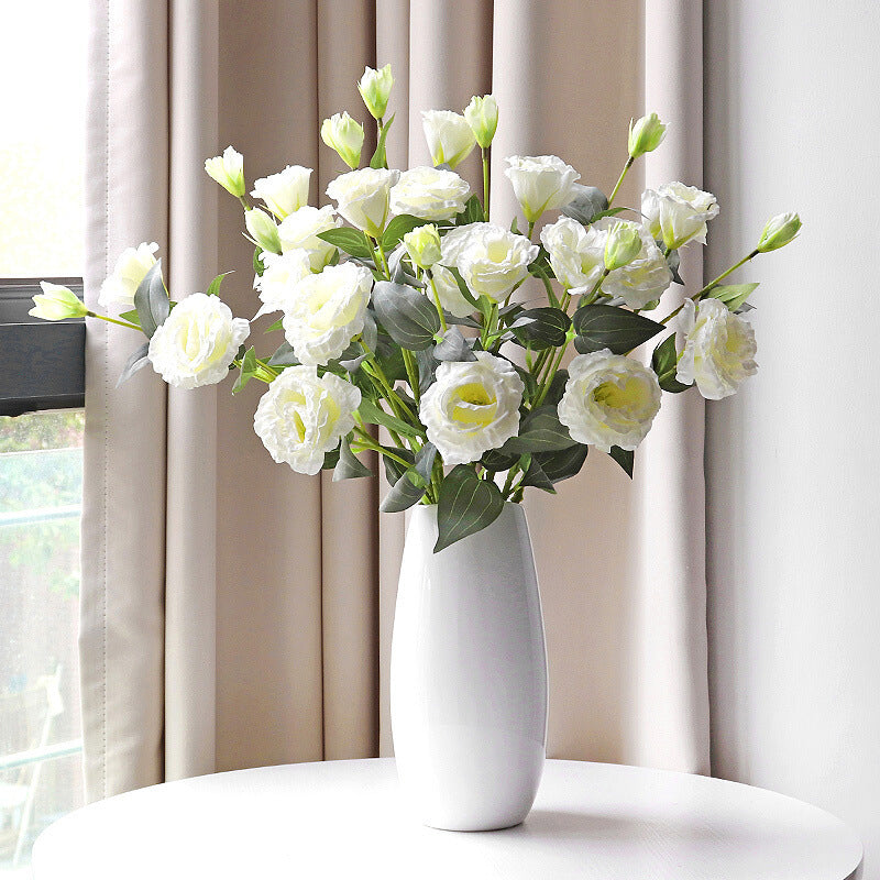 Bulk 28" Lisianthus Spray Stems Faux Silk Flowers Wholesale