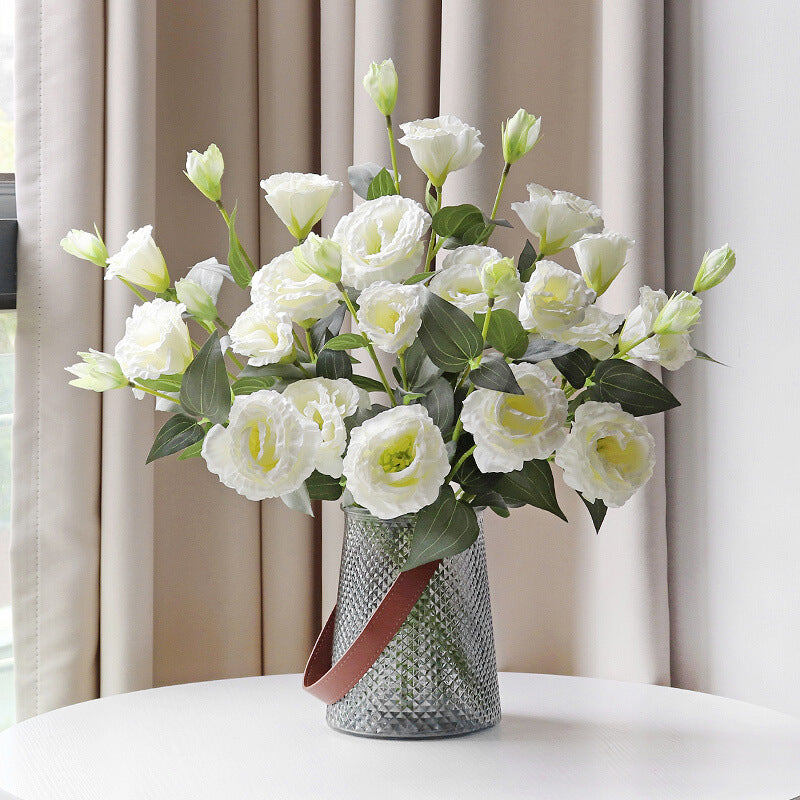 Bulk 28" Lisianthus Spray Stems Faux Silk Flowers Wholesale