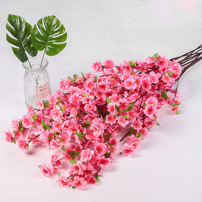 Bulk 10pcs Faux Plum Blossom Branches Stems Fake Spring Flowers Wholesale