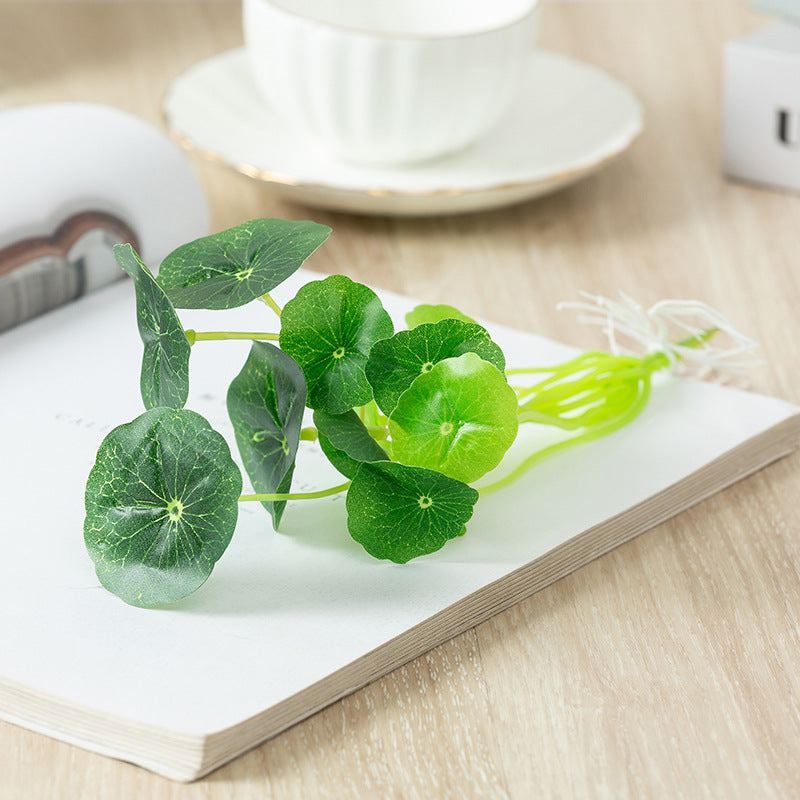 Bulk 9.8" Greenery Plants Stems Picks Faux for Fish Tank Aquarium Vase Wholesale