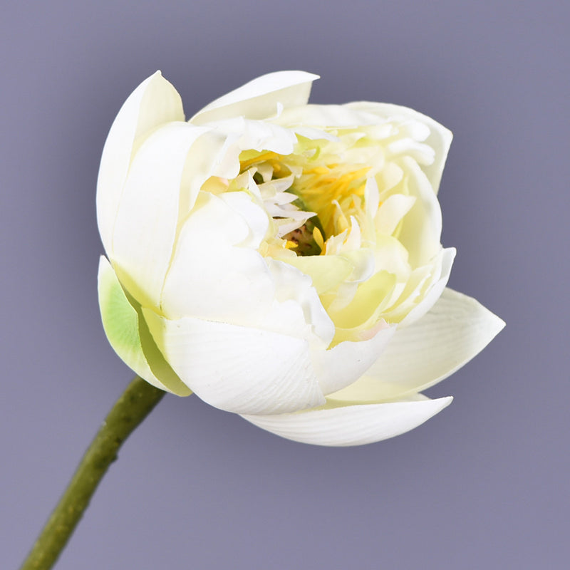 Bulk 6Pcs 26.7" Lotus Bouquet Long Stems Artificial Lotus Flower Arrangements Wholesale