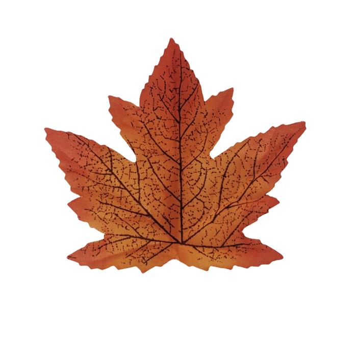 Clearance Bulk 50pcs Maple Leaves Autumn Decoration for Thanks Giving Cake Presentation & Packaging  Wholesale