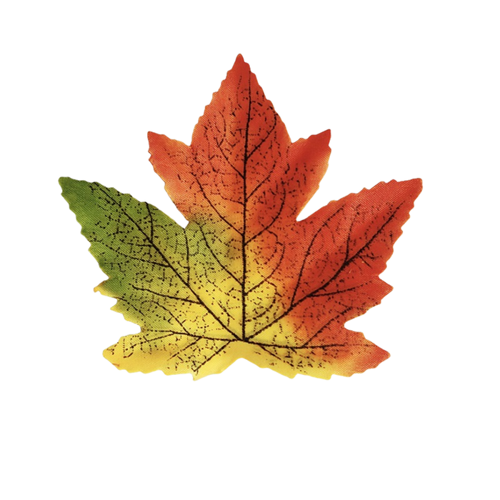 Bulk 50pcs Maple Leaves Autumn Decoration for Thanks Giving Cake Presentation & Packaging  Wholesale