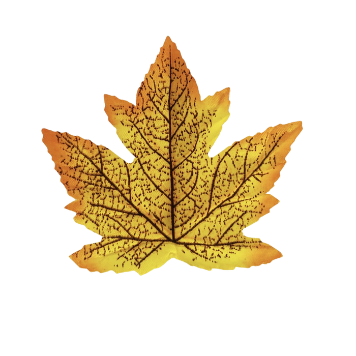 Bulk 50pcs Maple Leaves Autumn Decoration for Thanks Giving Cake Presentation & Packaging  Wholesale